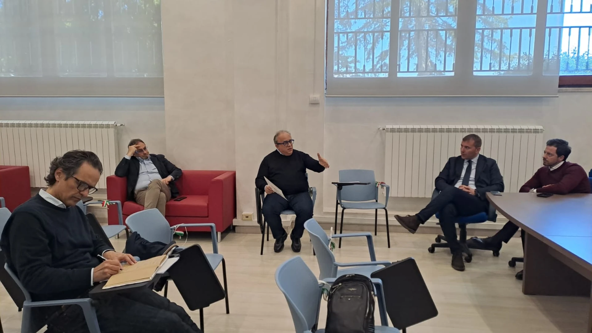 Aggiornamento della legge regionale sul sostegno all’editoria locale. Il Presidente Assostampa Molise , Giuseppe Di Pietro, ieri in Regione.