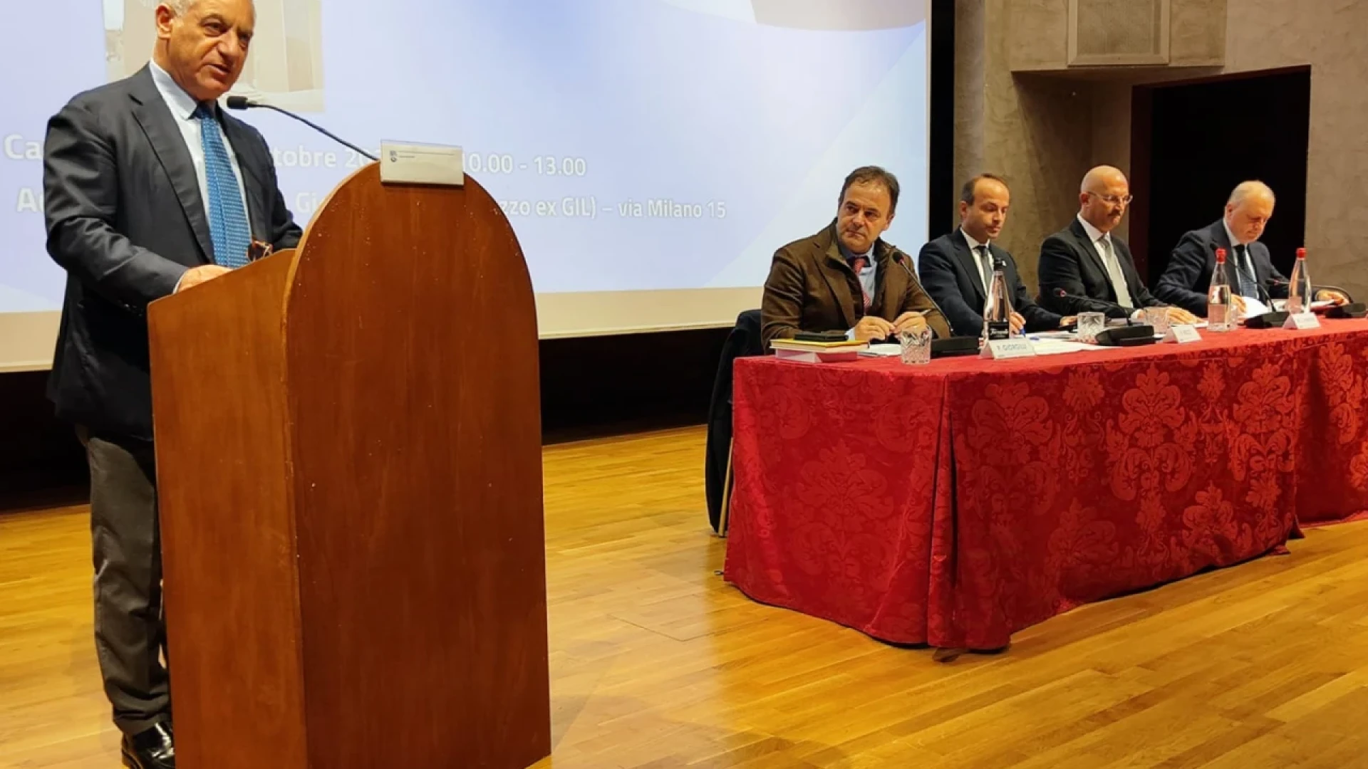 Al sottosegretario Niro il presidente Roberti affida anche le deleghe ai Trasporti, all’Urbanistica e alla Pianificazione territoriale della Regione Molise.