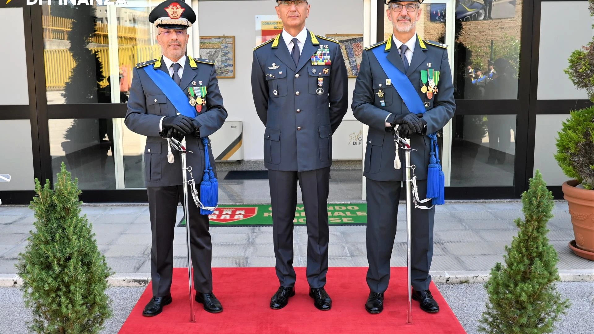 Gdf Campobasso, cambio al vertice del Comando Regionale Molise: subentra Petrucelli a Cervi