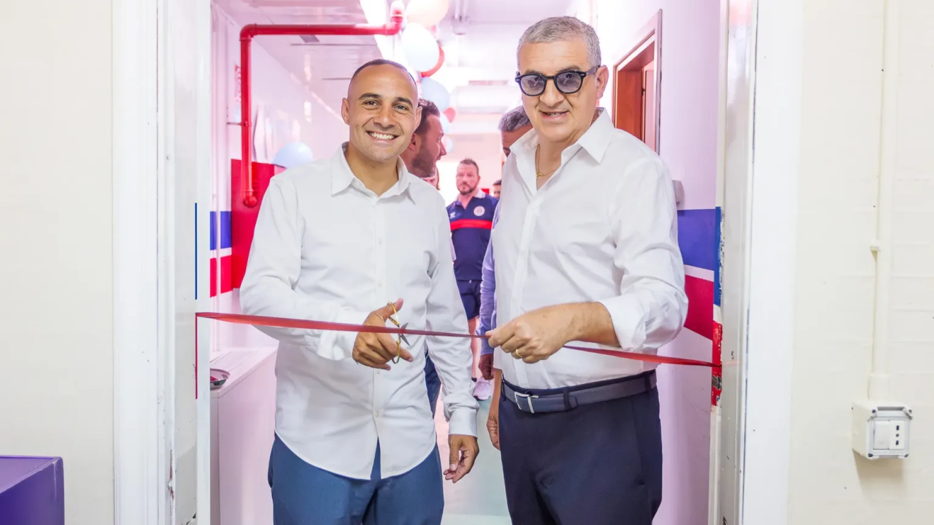 Campobasso FC, inaugurati i nuovi spogliatoi dell'Avicor Molinari Stadium