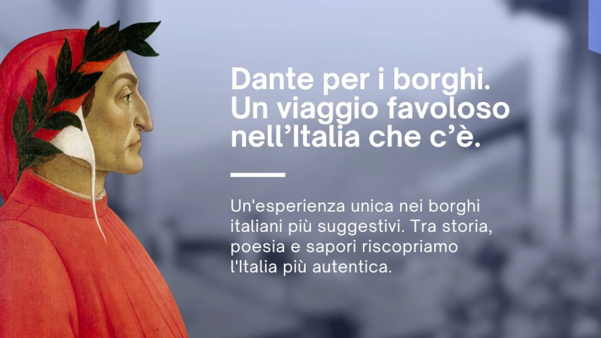 Fornelli: 20 Borghi Uniti dalla Commedia. Il 29 luglio l’unica tappa molisana di “Dante per i Borghi”.