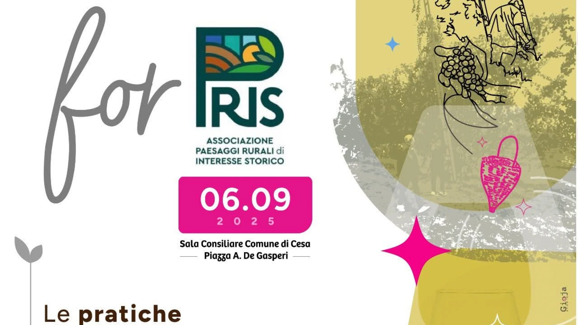 Edizione 2025 dell'Asprinum Festival. Evento dedicato alla valorizzazione del patrimonio vitivinicolo. Presente anche il Parco regionale dell'Olivo.