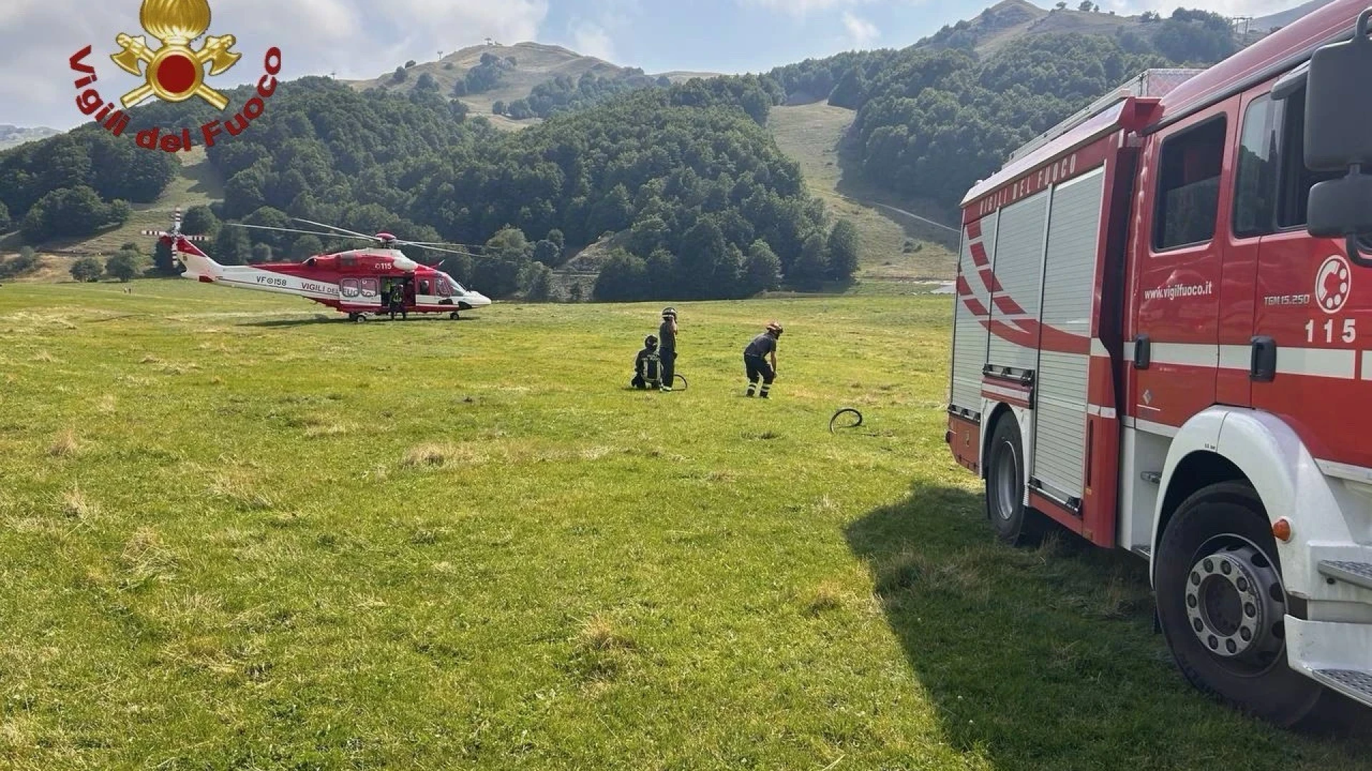 Agnone: ricerca di una 51enne scomparsa andata a buon fine. Vigili del Fuoco e Carabinieri in azione dalla serata di ieri. La donna si era allontanata da una struttura presente sul territorio comunale.