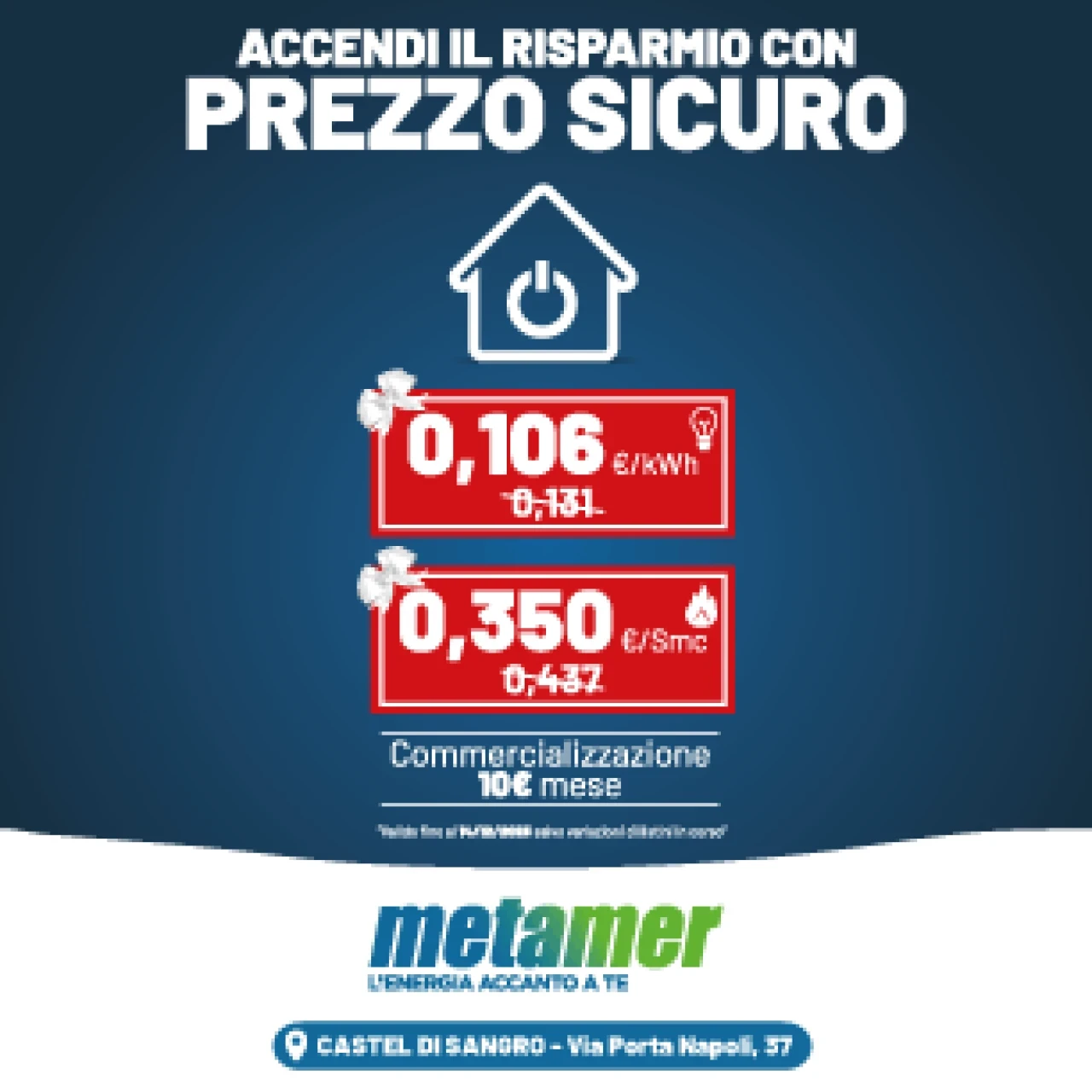 Banner Metamer prezzo sicuro 306 per 306 pixel
