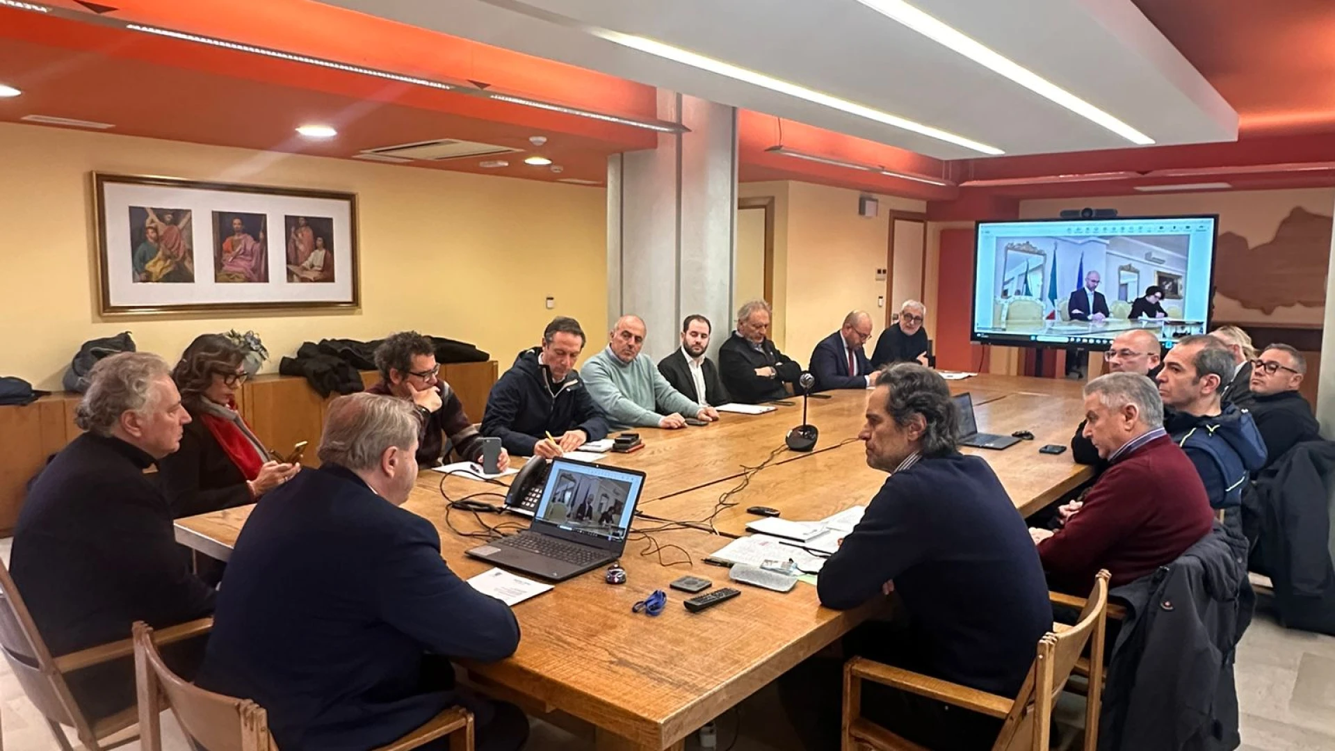 Messa in sicurezza dei Fiumi Volturno, Rava e San Bartolomeo. Importante incontro ieri in Regione voluto dal presidente Roberti.