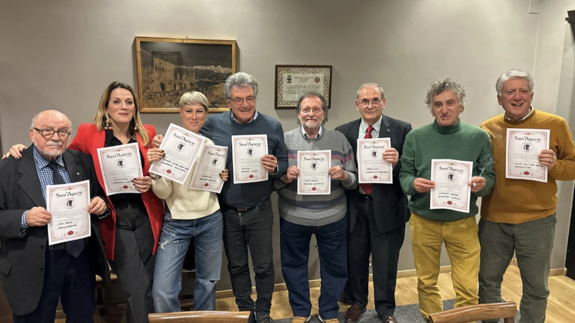 L'Aquila: Il grande ritorno dei "giornalisti in lingua". Spettacolo Sant'Agnese dopo 17 anni.