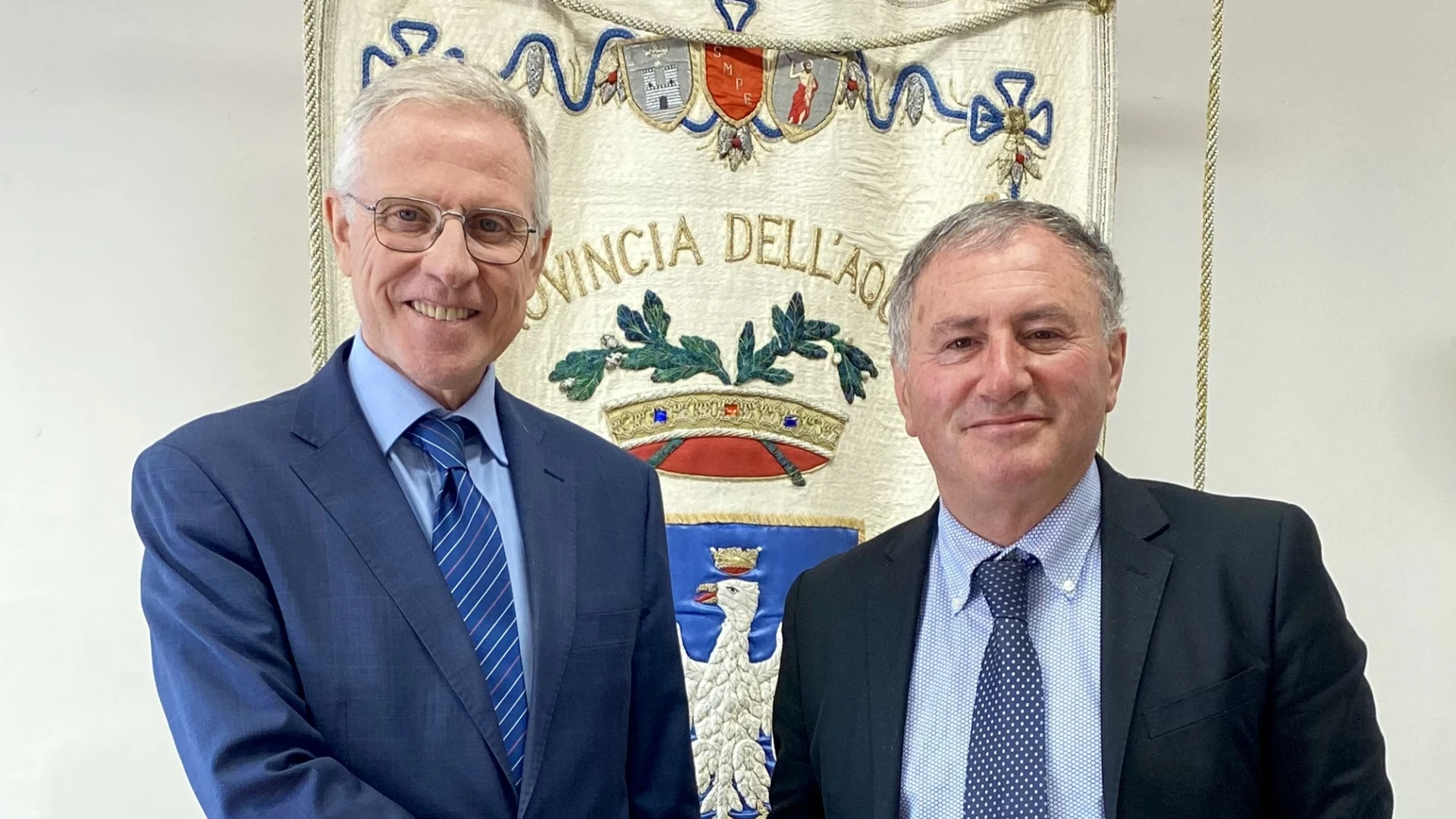 Provincia dell'Aquila: il presidente Caruso incontro il nuovo Prefetto.