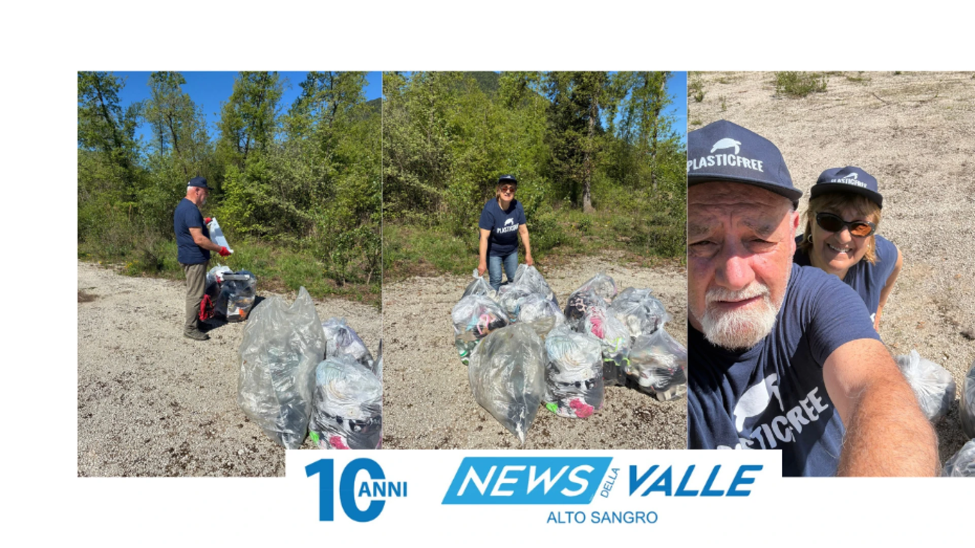 Colli a Volturno: successo per la giornata Plastic Free. Ripulite dai rifiuti diverse zone del territorio comunale.