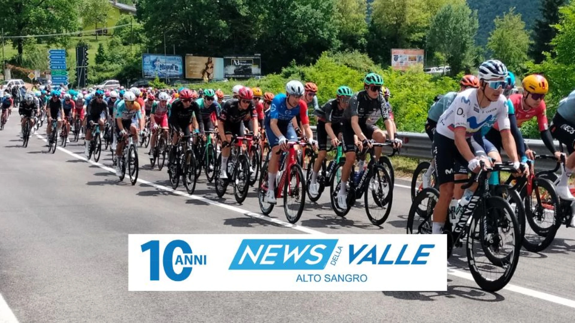 Il Giro d'Italia incanta la Valle del Volturno. Rivedi la diretta a cura della nostra redazione. (VIDEO)