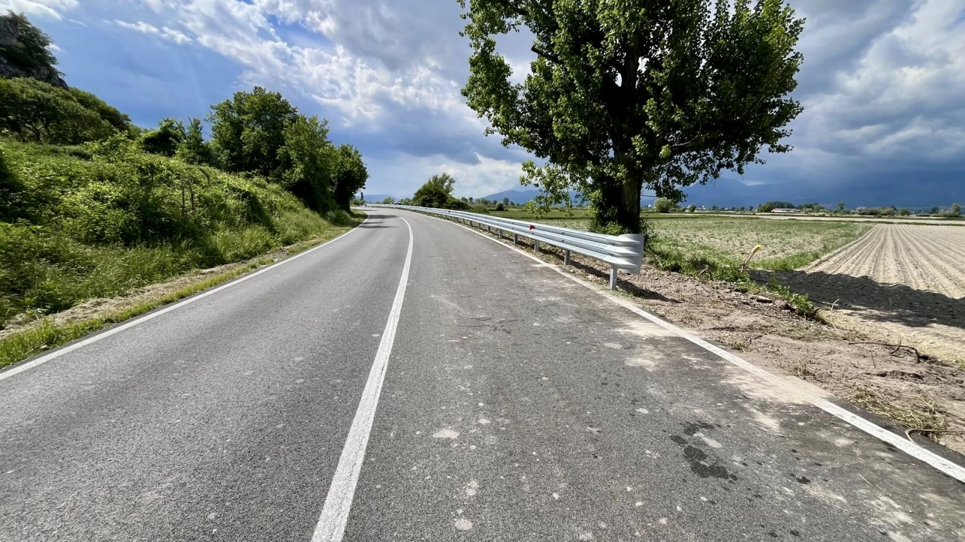 Provincia dell’Aquila: ripresi i lavori su strada provinciale 22 tra Trasacco e Ortucchio.