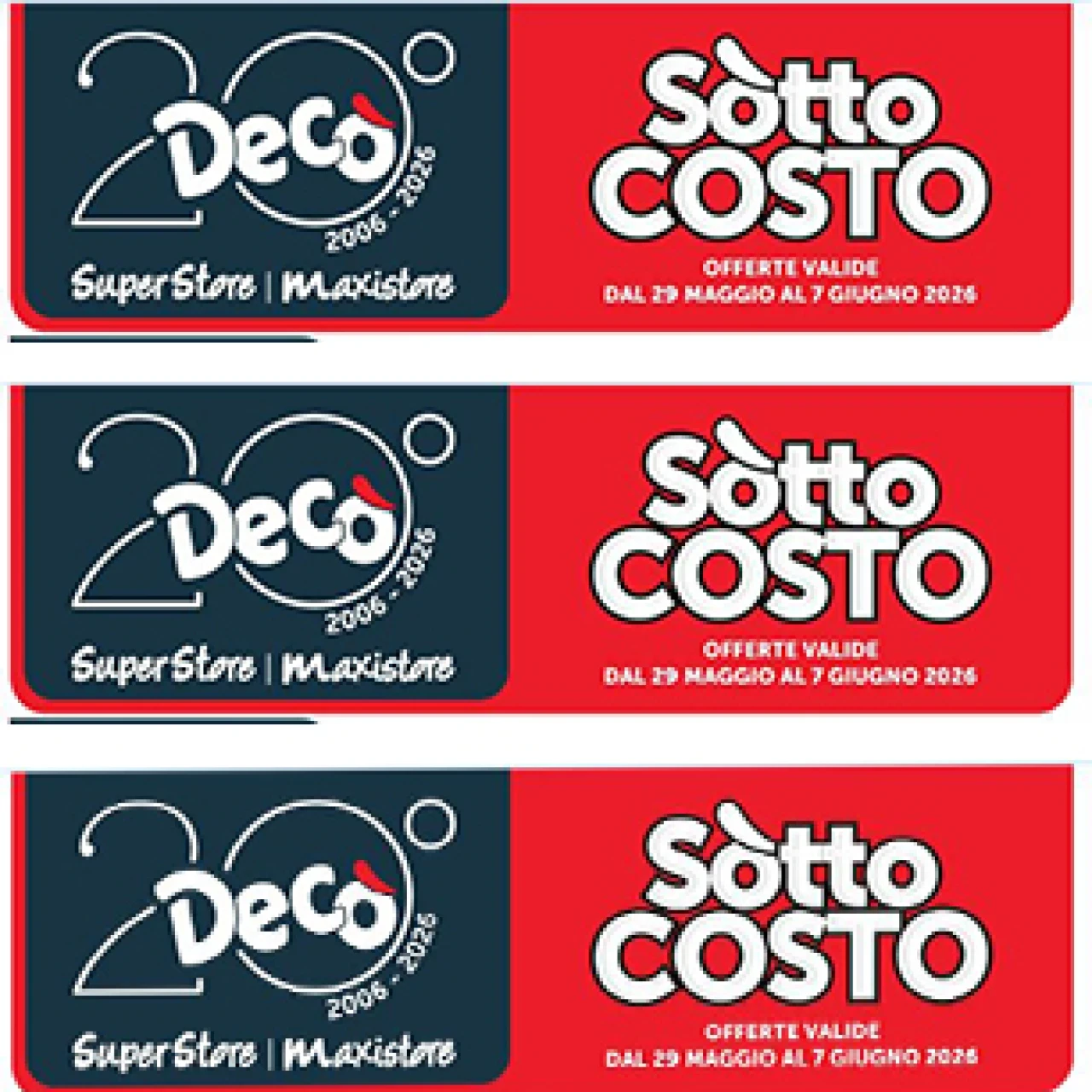 Banner offerte maxistore Deco'