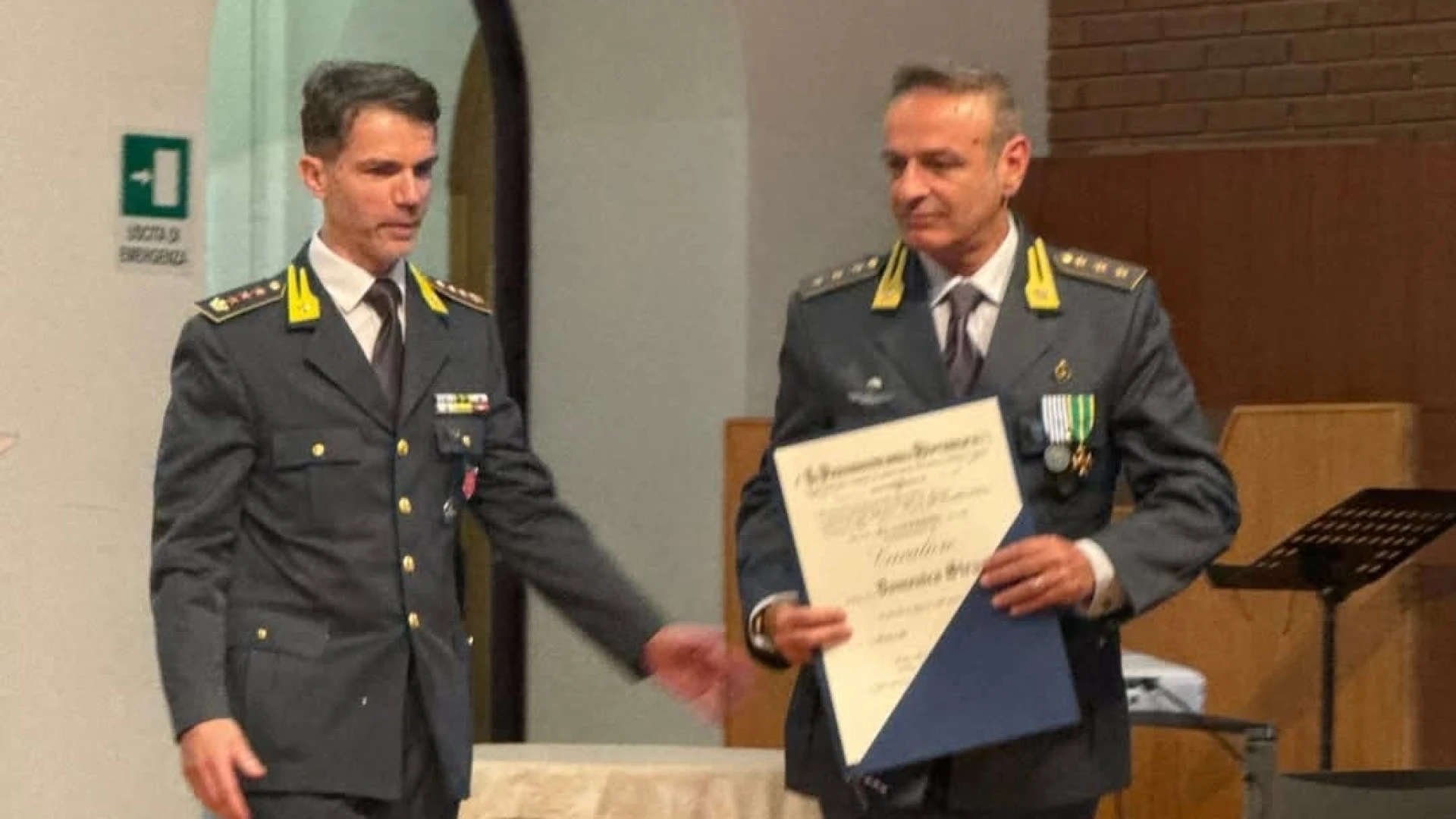 Il Capitano Domenico Siravo nominato Cavaliere al Merito della Repubblica Italiana