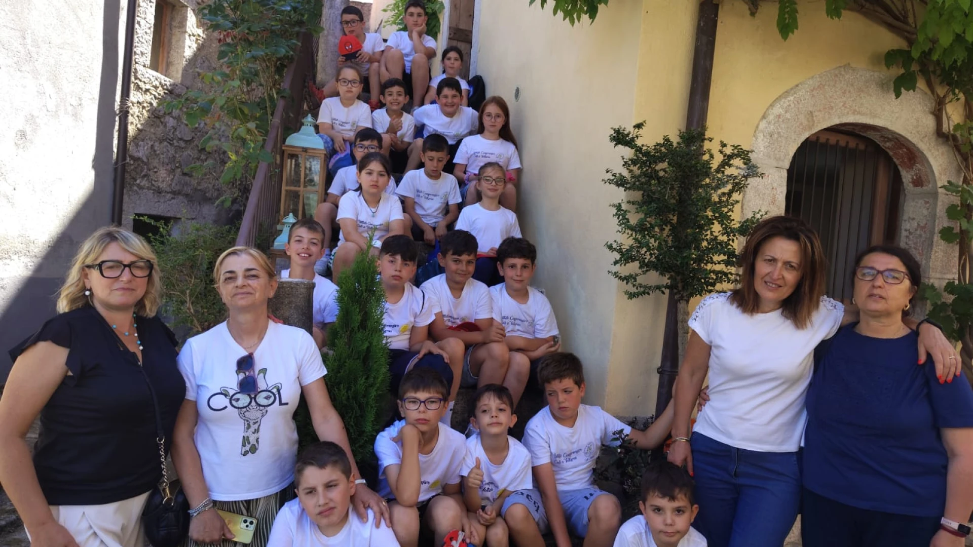 Conoscenza del territorio: la primaria di Cerro al Volturno in visita alla frazione Valloni.