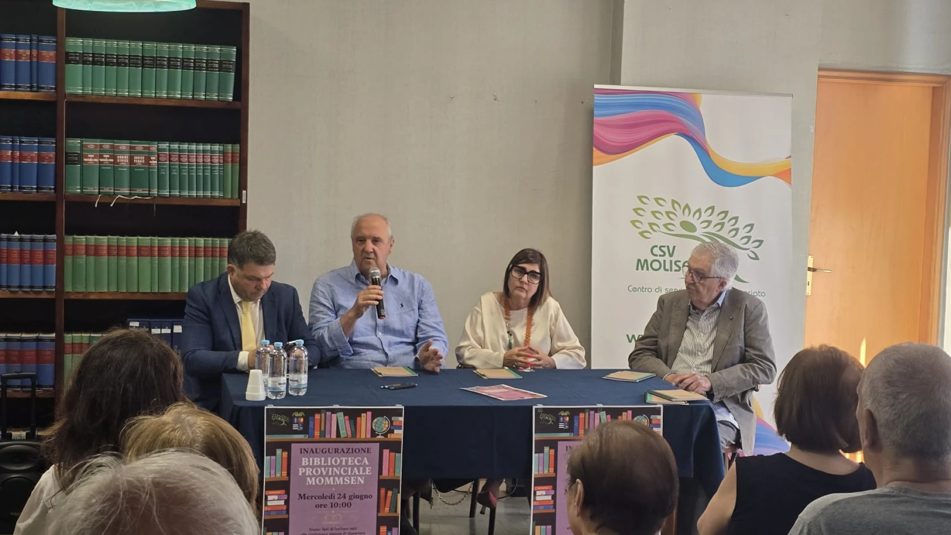 Isernia: riapre la biblioteca provinciale. Cultura, partecipazione e comunità per un nuovo inizio.