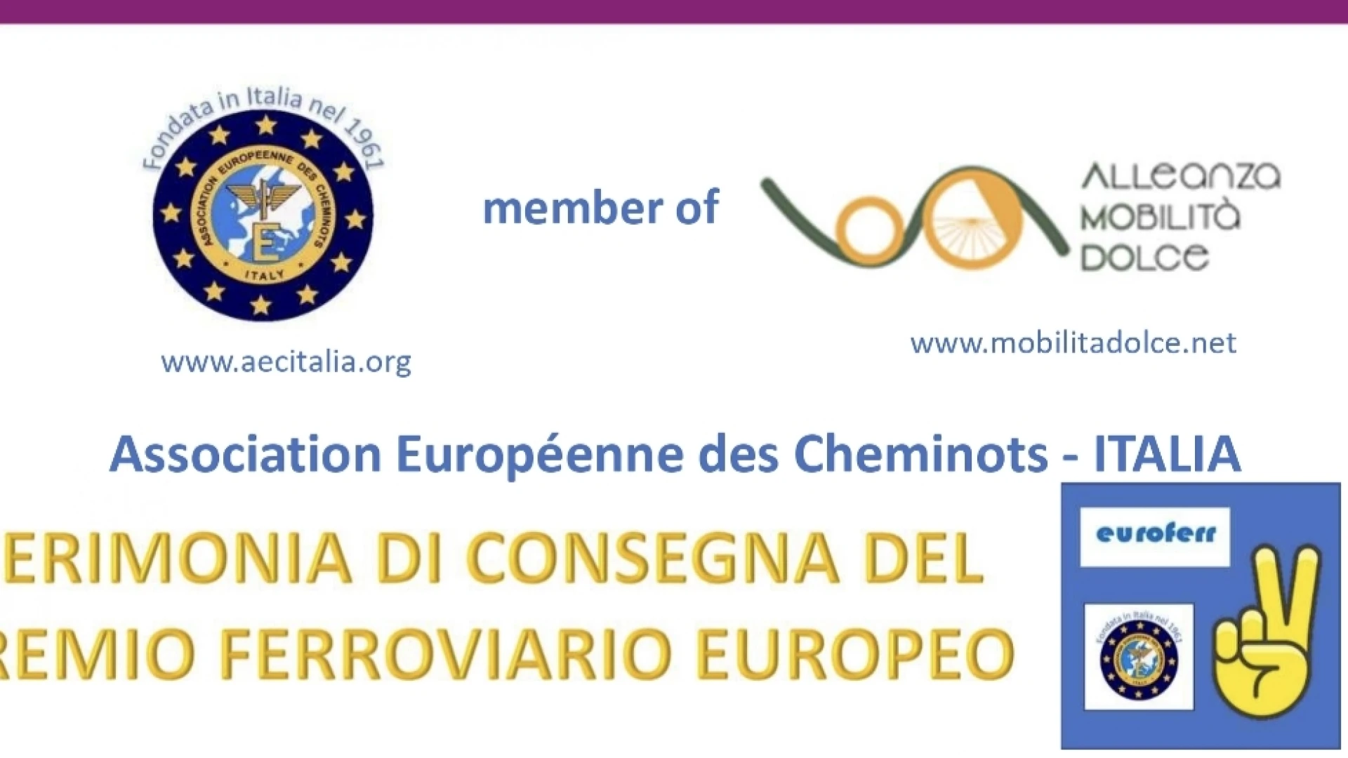 Premio Ferroviario Europeo “Euroferr”: un viatico per il ritorno della Transiberiana