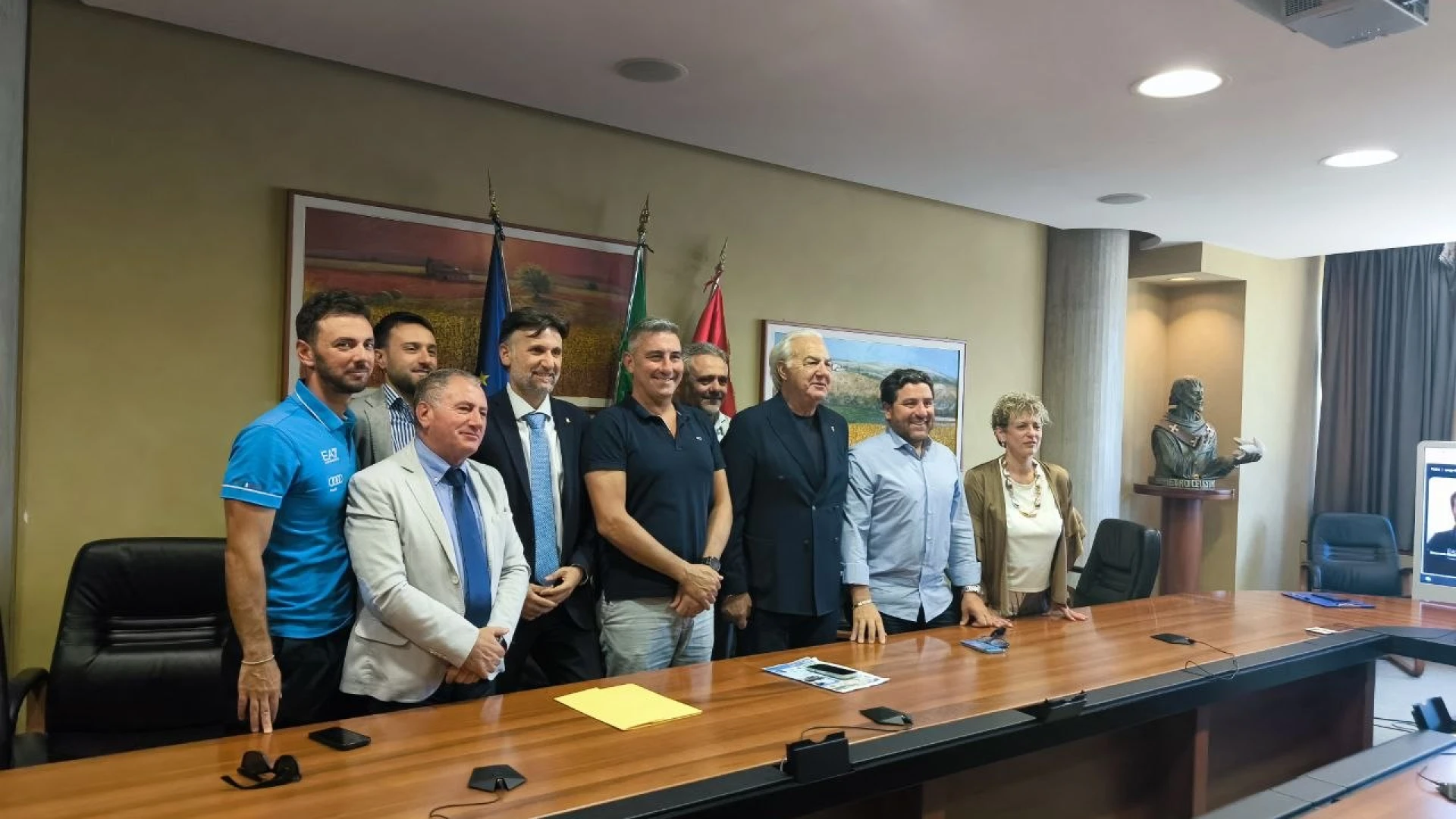 Castel Di Sangro diventa la capitale italiana dello Ski Roll. Il 25 e 26 luglio il campionato italiano e la Coppa Italia. Questa mattina la presentazione dell’evento. (VIDEO).