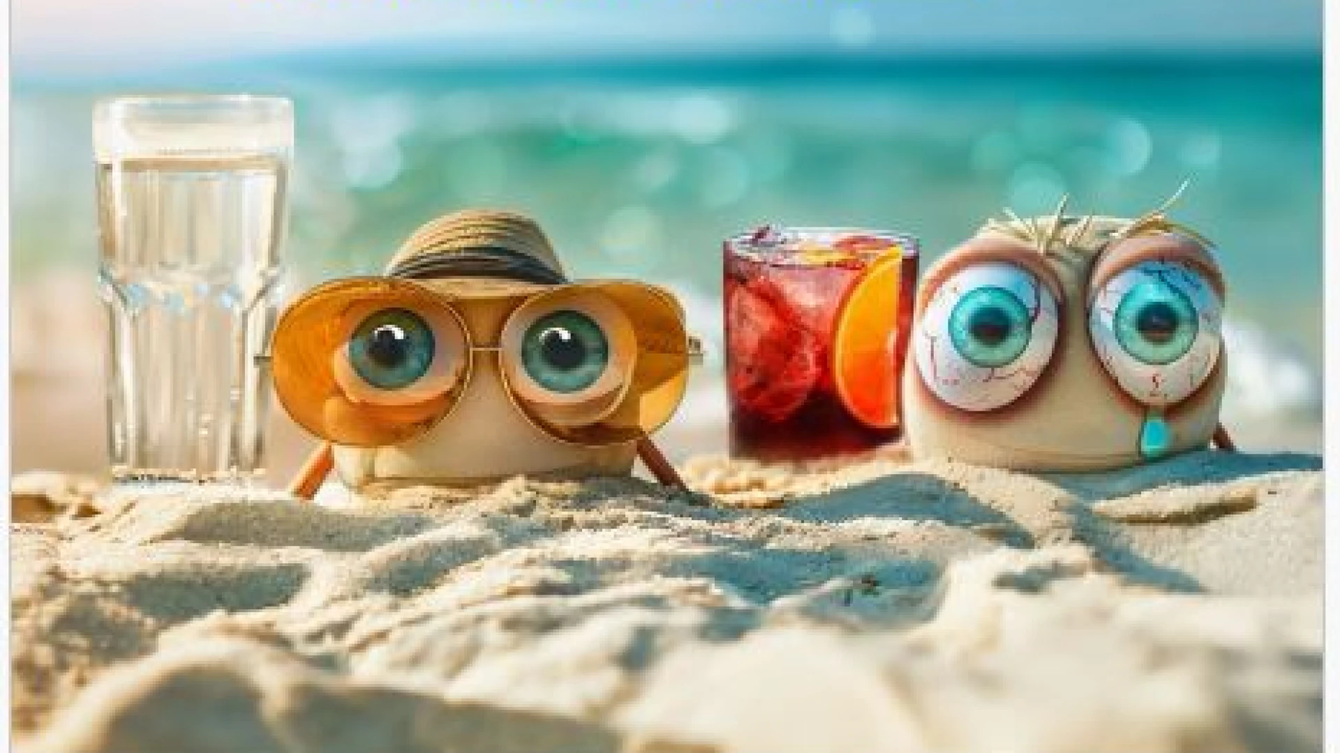 Sole, vento e sabbia: la prevenzione non va in vacanza. Screening oculistici gratuiti a Termoli e Isernia