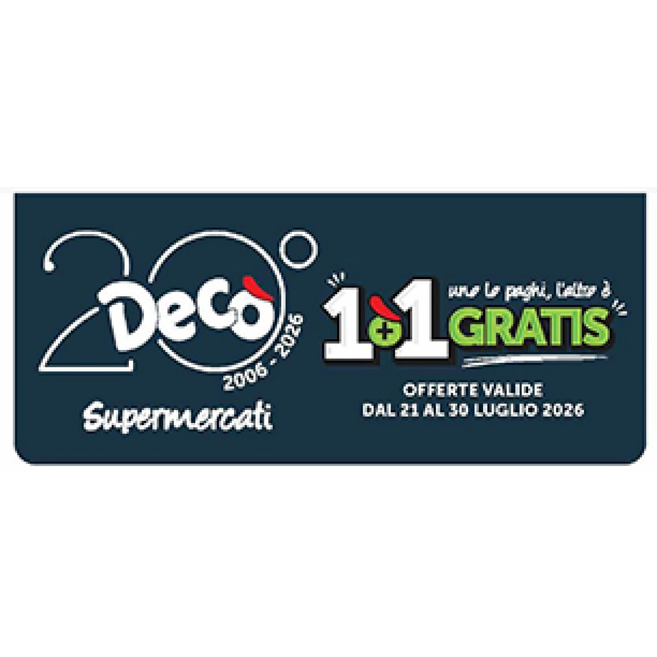 Banner supermercati gratis 306 per 306 pixel