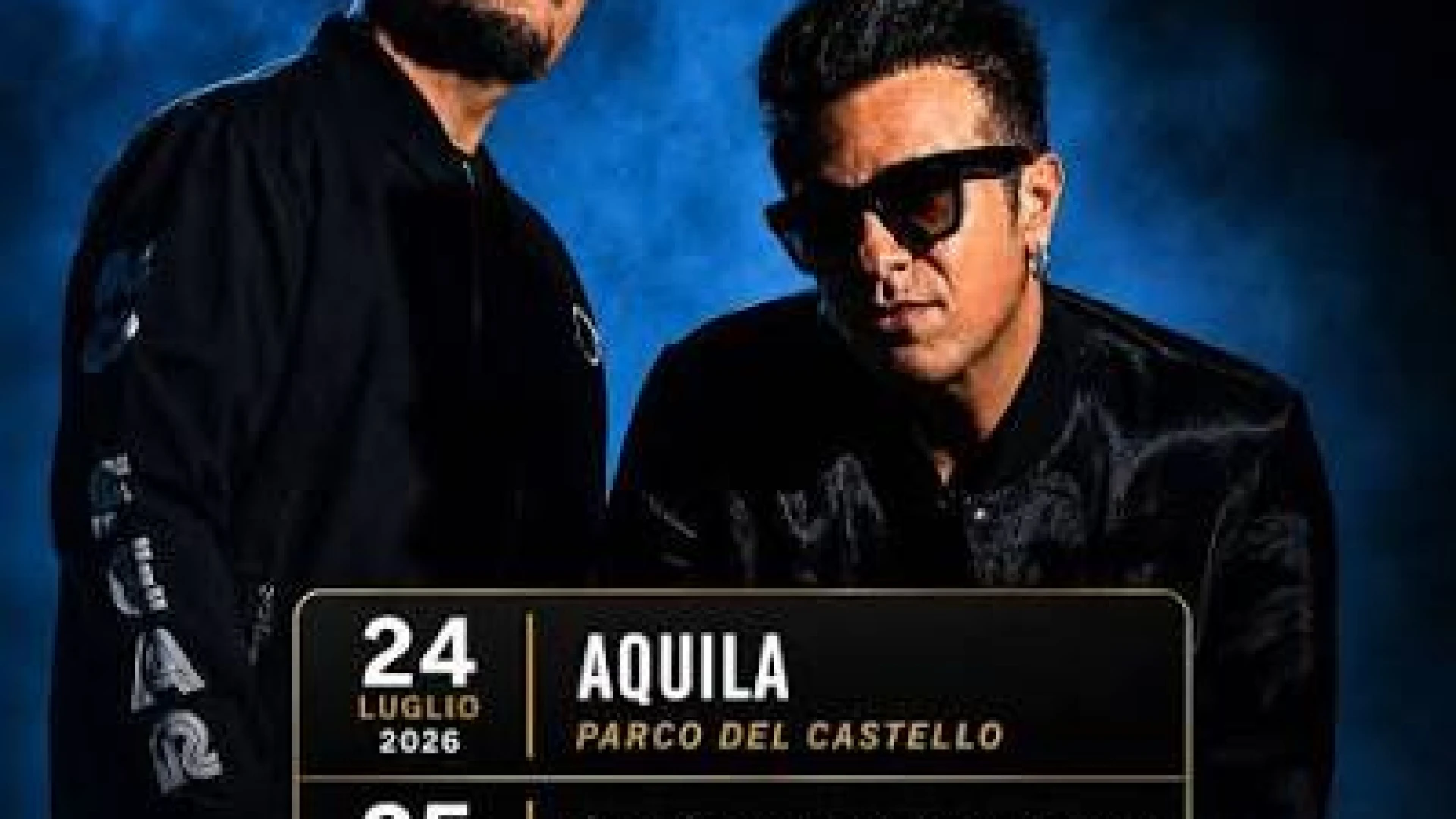 Eiffel 65 all’Aquila: stasera il concerto che accende il "Festival del Sociale"