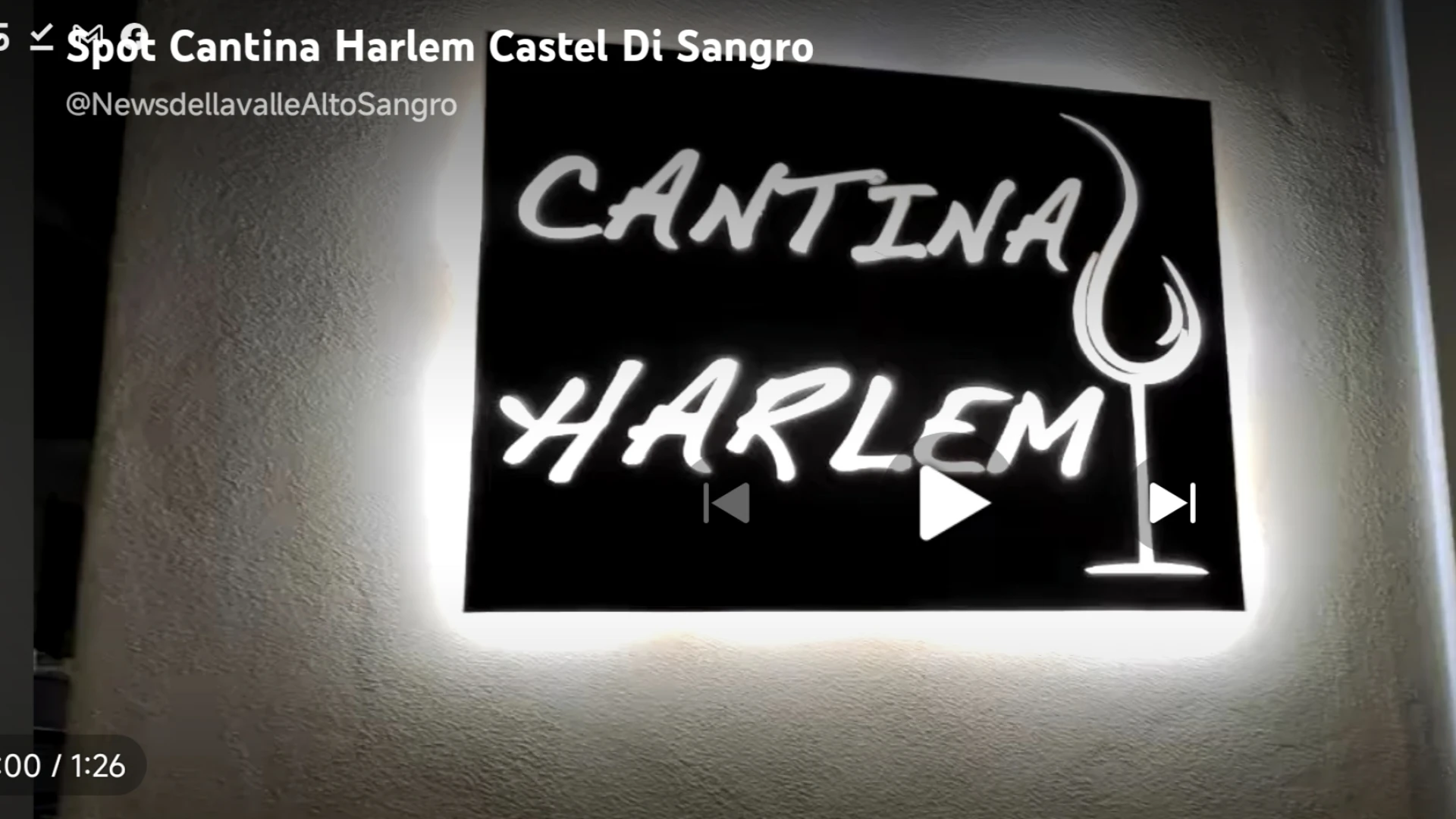 Castel Di Sangro: 18 anni di attività per Cantina Harlem in Piazza Plebiscito