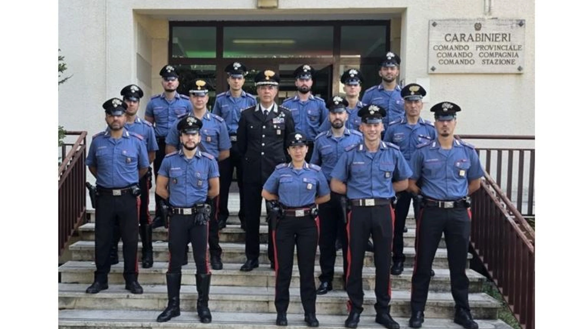 Carabinieri: rafforzati i presidi nel territorio pentro. Aumento di organico alla stazione di Venafro