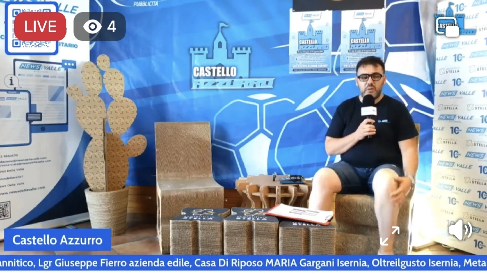 "CASTELLO AZZURRO", rivedi la puntata numero 13 della nostra trasmissione. Il saluto da Castel Di Sangro ed il bilancio post ritiro (VIDEO)