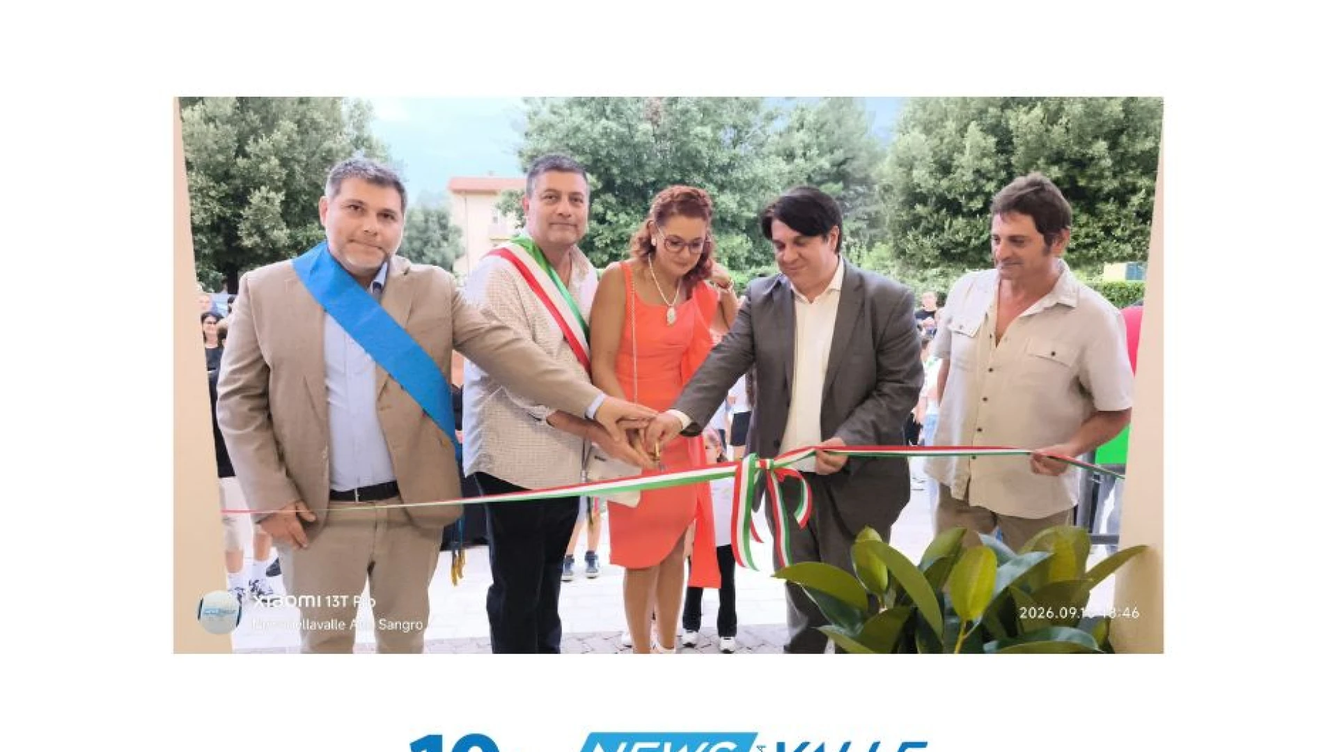 Rocchetta a Volturno: inaugurata la nuova sede della scuola primaria in paese. Il sindaco Gonnella: “Un giorno storico e di festa per tutti noi“. (VIDEO).
