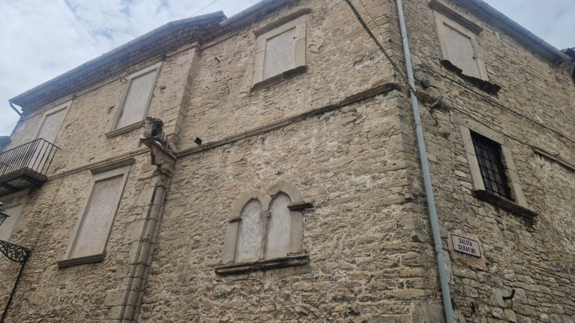 Recupero di Palazzo Nuonno, Agnone ottiene un finanziamento da 1,1 milioni di euro.