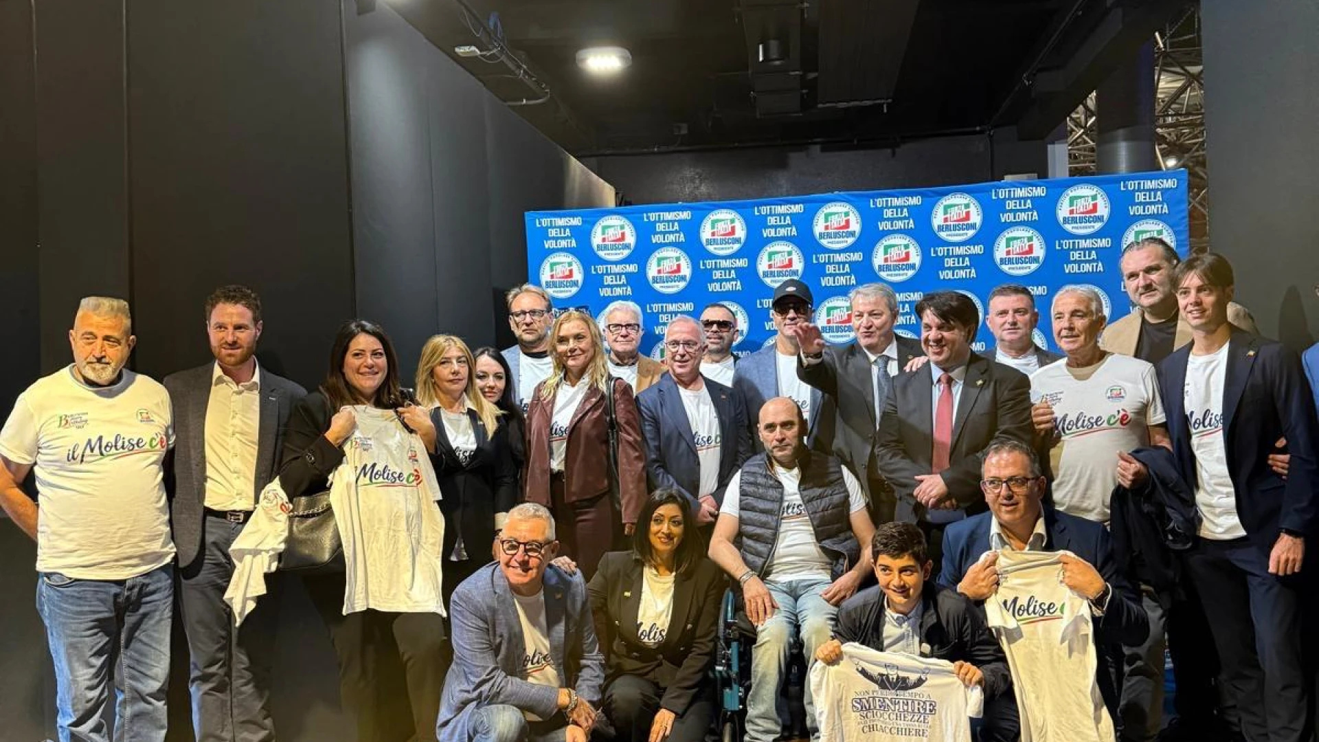 Forza Italia, la delegazione del Molise a Milano per “L’Ottimismo della Volontà”.