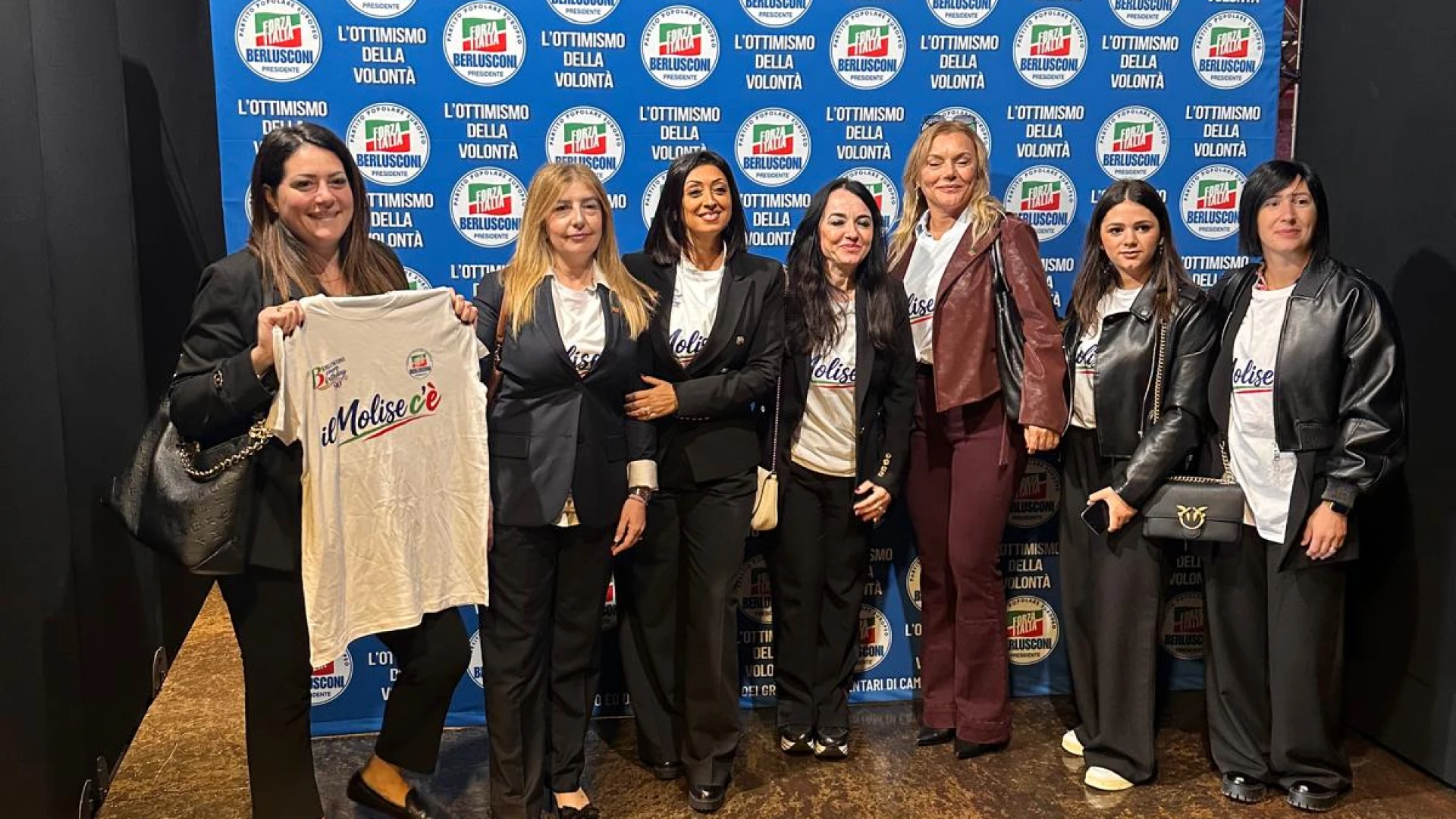 Forza Italia, la delegazione del Molise a Milano per “L’Ottimismo della Volontà”.