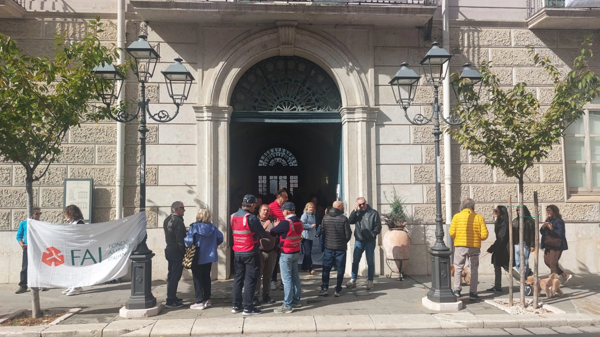 Giornate FAI d’Autunno, successo di visitatori a Palazzo Magno: in 508 alla scoperta della sede della Provincia di Campobasso