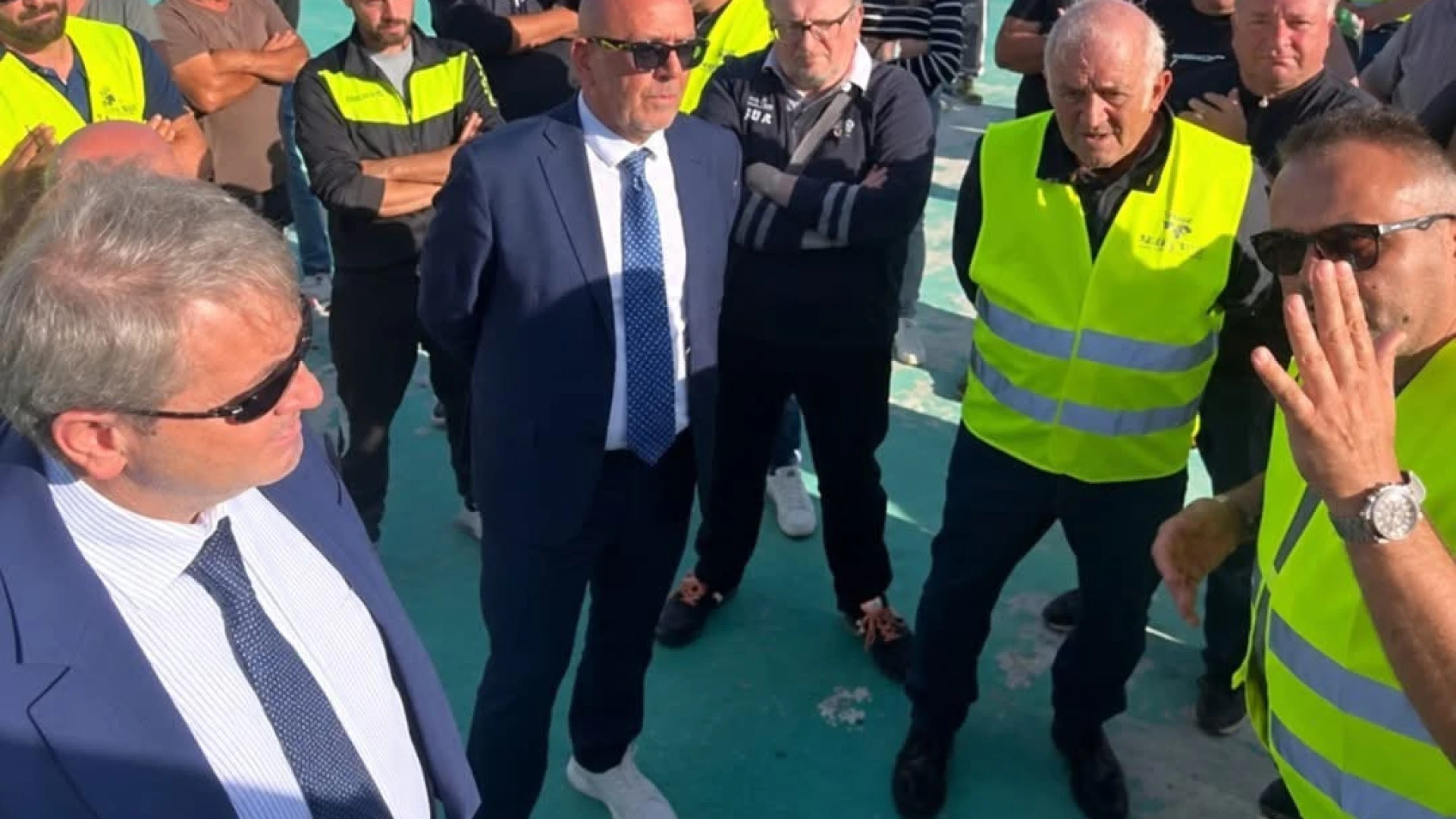 Sciopero autotrasportatori: Roberti incontra i conducenti di mezzi pesanti. “Le vostre richieste immediatamente portate al Governo”.