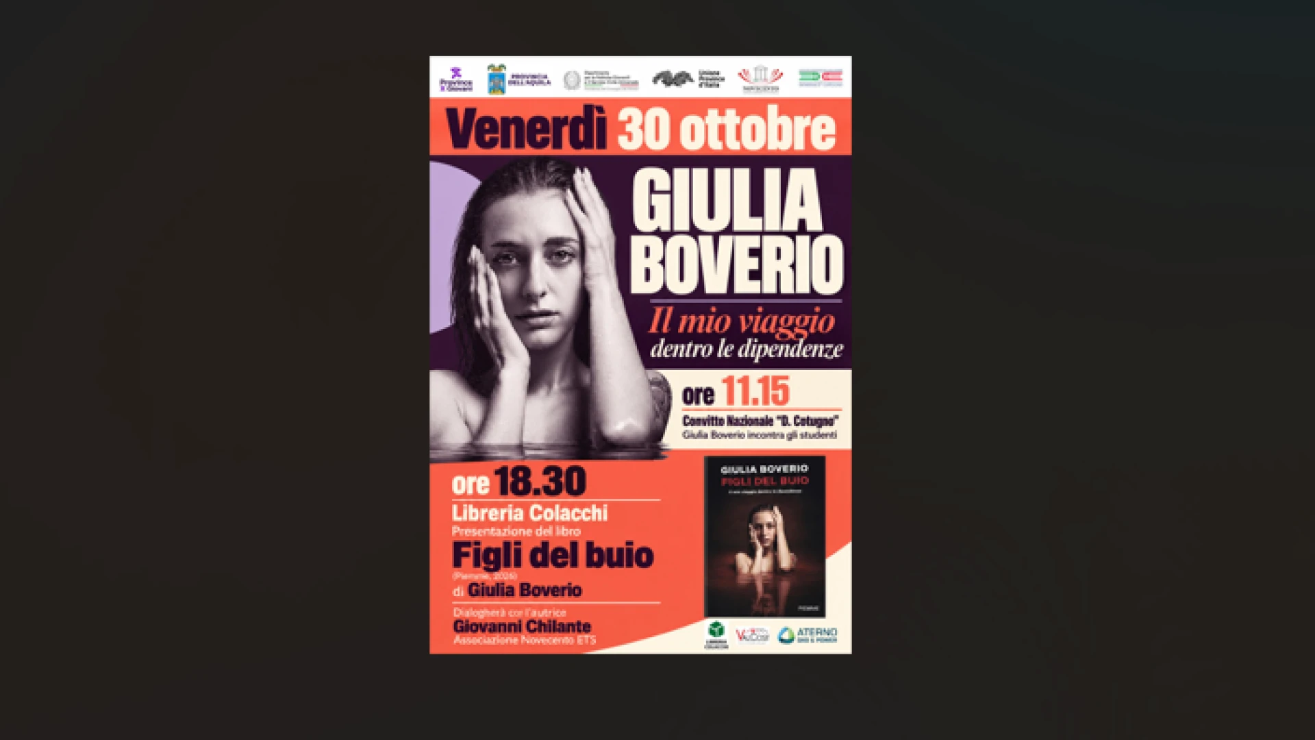 Provincia dell’Aquila: una giornata di incontri con Giulia Boverio nell'ambito del progetto "Ambasciatori di Comunità"